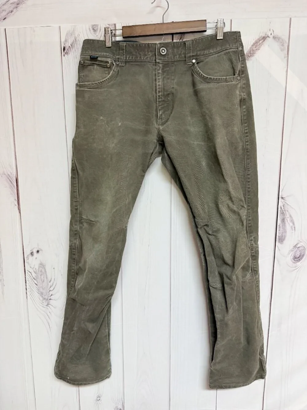 KÜHL Men’s Rydr‎ Pants 34x34 Brown Vintage Patina Dye GUC